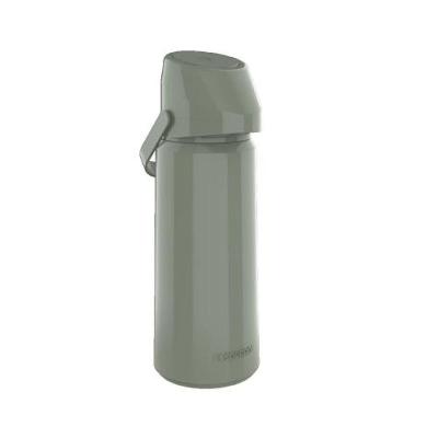 Garrafa Térmica Rubi 1,8L Fig Green Aço Inox Isolamento Dupla Parede Piquenique Verde Soprano