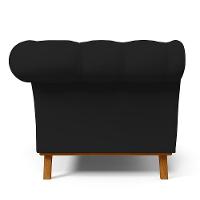 Sofá 2 Lugares Império 150 Cm Corano Preto C-05 - 2