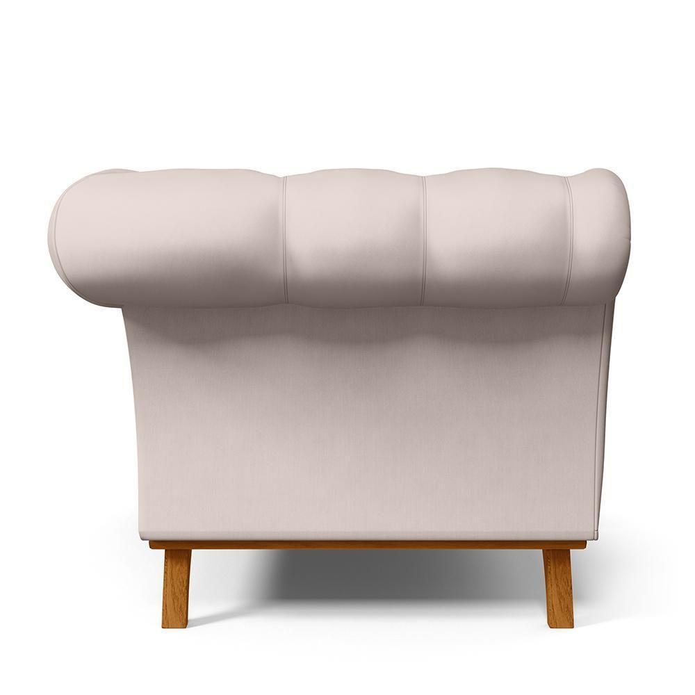 Sofá 2 Lugares Império 150 Cm Veludo Bege C-309 - 2