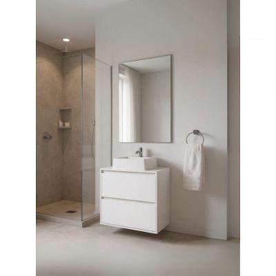 Gabinete para Banheiro Dubai 1 Porta 1 Gaveta MDF 60CM Branco On Móveis