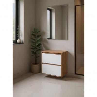 Gabinete para Banheiro Dubai 1 Porta 1 Gaveta MDF 60CM On Móveis