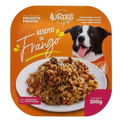 Ração Úmida para Cães Aufood Risoto Frango 300g 1 Unidade