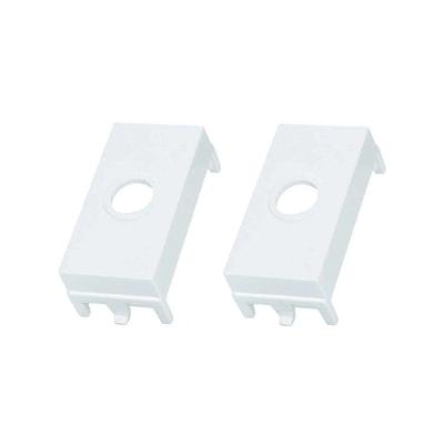 Módulo Saída de Fio Infiniti Plus com Acabamento Alto Brilho Bivolt Branco Margirius 2