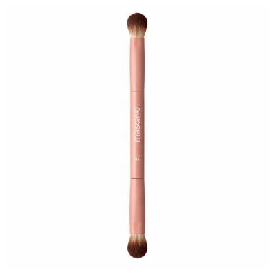 Pincel de Maquiagem Duplo para Sombra Pro Series 05 para Olhos com Cerdas Sintéticas Mascavo