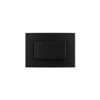 Placa para Móveis Clean com Interruptor Paralelo Margirius Preto 65x45