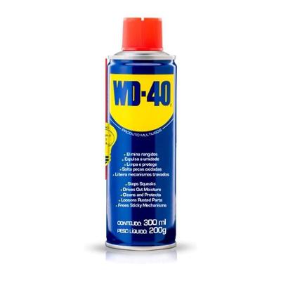 Lubrificante Multiuso WD-40 Tradicional com Válvula 180 graus  300ML