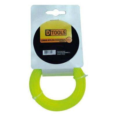 Linha de Corte 11720 com 1,65mm e 15m em Nylon Amarelo Dtools