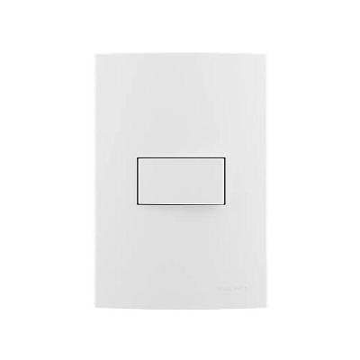 Interruptor Simples Margirius Clean com 1 Tecla Branco 4X2
