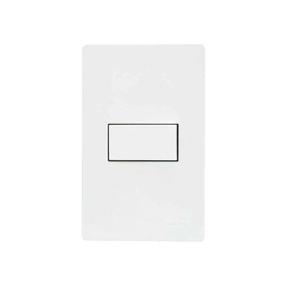 Interruptor Paralelo Infiniti 10A com Placa 4x2 Branco Margirius