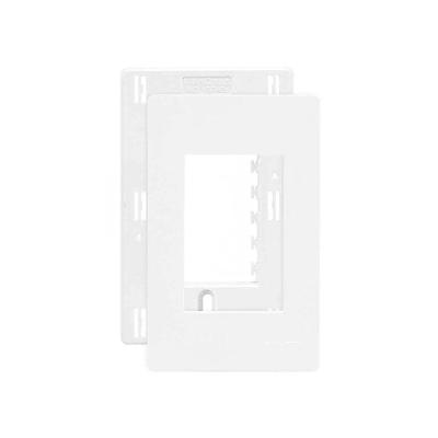 Placa para Módulos Horizontais Infiniti com Suporte 3 Posições Branco Margirius 4X2