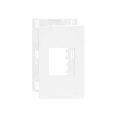 Placa para Módulos Horizontais Infiniti com Suporte 4x2 Branco Margirius