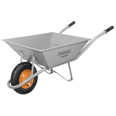 Carrinho de Mão com Caçamba Extraforte Alta Resistência Cinza Tramontina 65L