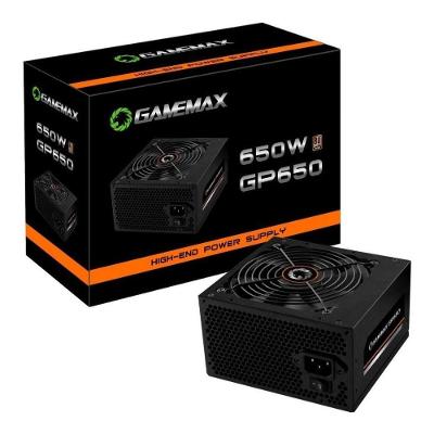Fonte de Alimentação GP650 650W 80 Plus Bronze Preto Gamemax