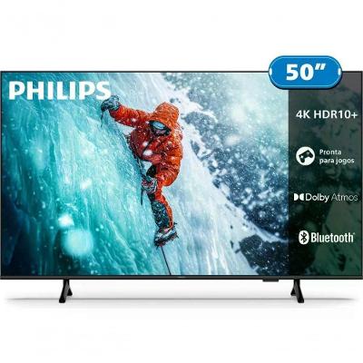Smart TV Philips 50PUG7300-78 50" 4K Ultra HD LED Preto com Wi-Fi Bluetooth
