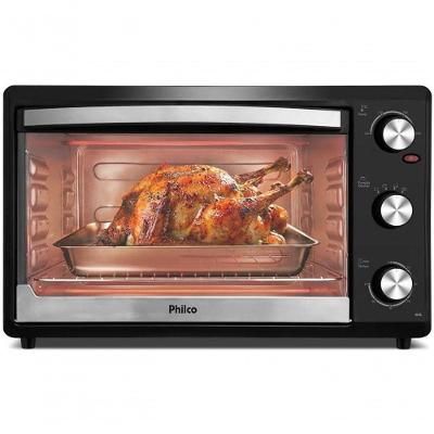 Forno Elétrico Bancada Philco PFE44P 44L Timer Grelha Preto 110V