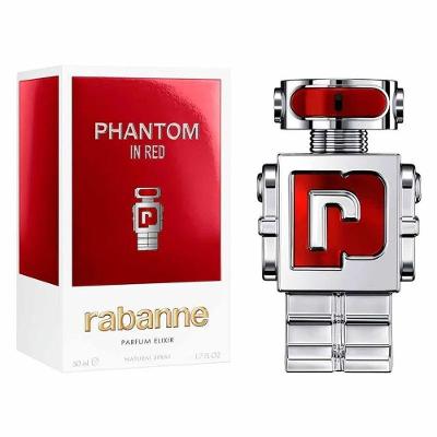 Perfume Phantom In Red Masculino Parfum Elixir Oriental Amadeirado 50ML Paco Rabanne