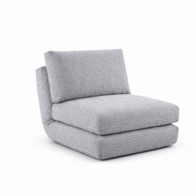 Sofá Cama Aconchego 90 Reclinável 90CM Linho Loja Doce Lar