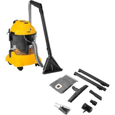 Aspirador e Extrator para Sólidos e Líquidos Portátil Vonder ELV1300 1300W 10L Amarelo 220V