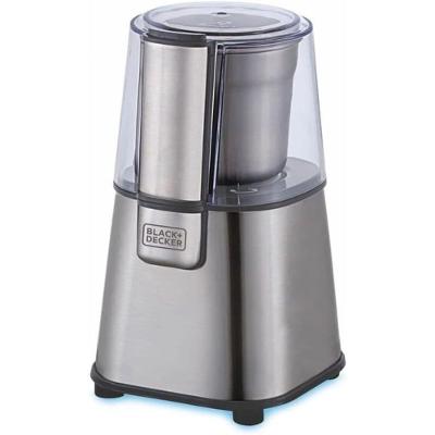 Moedor Elétrico Black+Decker MG200 Inox para Café e Grãos 110V