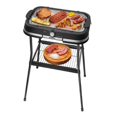 Churrasqueira Elétrica Mondial CH-09 Grand Steak Grill II 1800W Sem Fumaça Preto 110V