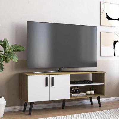 Rack para TV Até 50" 121,2CM MDP com 2 Portas Retrô Multimóveis