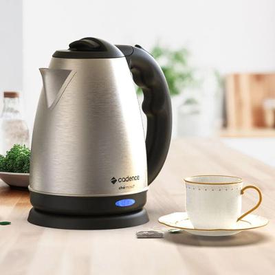 Chaleira Elétrica Cadence Inox 1,8L com Desligamento Automático 110V