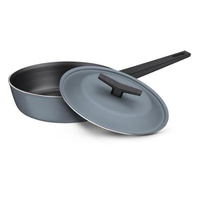 Frigideira Funda Tramontina Spezia Induction Alumínio com Revestimento Antiaderente 24CM com Tampa