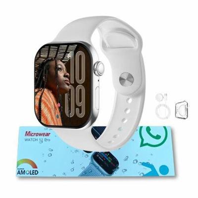 Smartwatch Microwear W11 Pro 2gb Série 11 Whatsapp A Prova D'água