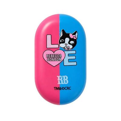 Borracha Rebecca Bonbon Sintetica Retangular 1 Unidade Cores Pastel Variadas