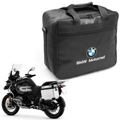 Bolsa Interna Lateral para Baú BMW GSA 900 Adventure Resistente à Água Poliéster Preto para R1200GS
