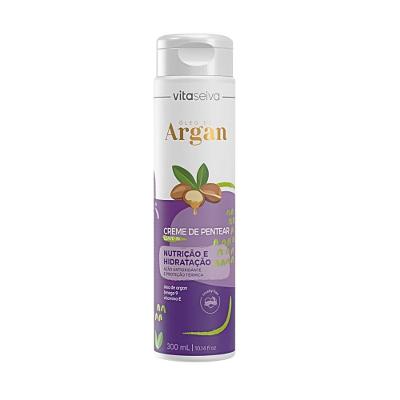 Creme de Pentear Vita Seiva Óleo de Argan Nutrição Hidratação Proteção Térmica 300ML