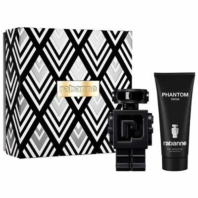 Kit Perfume Phantom Parfum Paco Rabanne Masculino Eau de Parfum Oriental Fougère 100ML + SG 100ML