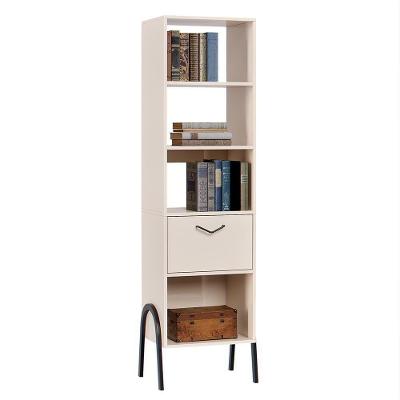Armário Organizador Steel 1 Porta 2 Prateleiras MDP 45CM EJ Móveis