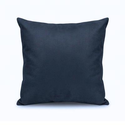 Almofada Decorativa Suede Lisa com Toque Macio Off White Decorella 43CM