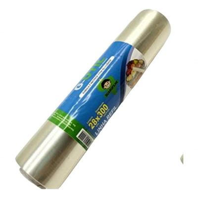 Filme PVC Rolo Resistente Polietileno-PVC Atóxico para Alimentos Transparente Guarufilme 300M