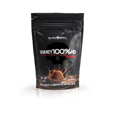 Whey 100% HD Gourmet Black Skull Blend Chocolate 900g 30 Doses
