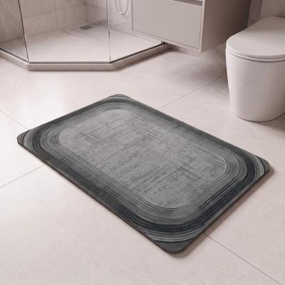 Tapete Mágico 45cm X 65cm Poliéster Base Antiderrapante para Banheiro Bella Janela