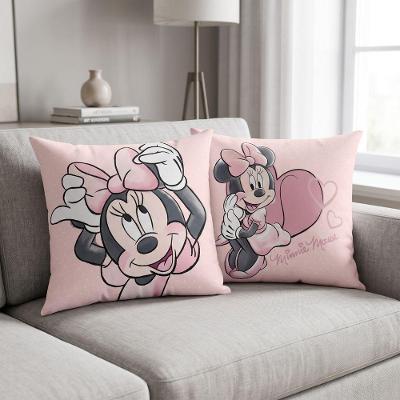 Capa de Almofada Personagens com Estampa Dupla Face Bella Janela 45CM