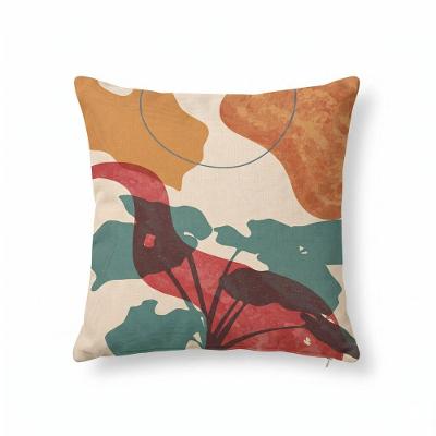 Capa de Almofada Suede Digital Estampada com Zíper Invisível e Toque Macio Decorella 43CM