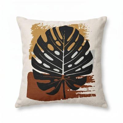 Capa de Almofada Suede Digital Estampada com Zíper Invisível 43CM Decorella