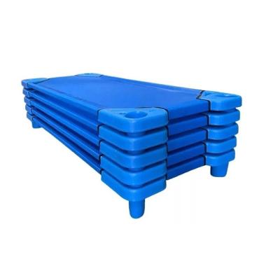 Cama Infantil Caminha Empilhável com Grade Aço Azul 56CM 5 Caminhas