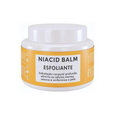 Creme Esfoliante Corporal Niacid Balm Renovação e Hidratação 200g