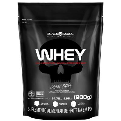Whey Protein Black Skull Blend Chocolate Refil 900G 36 Doses