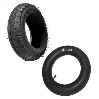 Kit Pneu para Carrinho de Mão Cargo com 4 Lonas e Câmara de Ar 3.25x8 200KG Ajax
