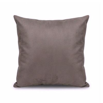 Almofada Decorativa Suede Lisa Toque Macio Acabamento Impecável 43CM Decorella