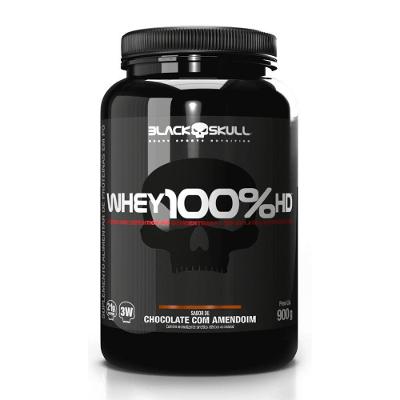 Whey Protein Black Skull Blend Chocolate com Amendoim 900G 25 Doses