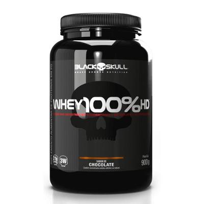 Whey Protein Black Skull Blend Chocolate 900G Pote 25 Doses
