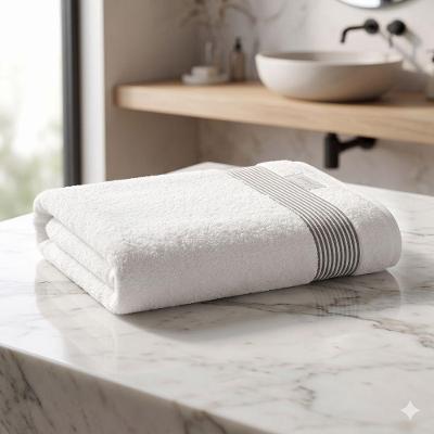 Toalha de Banho Tomie 79x160CM 100% Algodão 410g-m2 Macia e Absorvente LM Peter