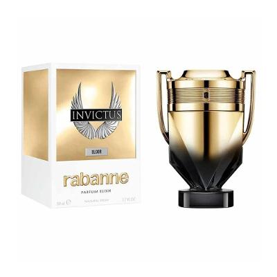 Perfume Invictus Elixir Masculino Eau de Parfum Amadeirado 50ML Paco Rabanne