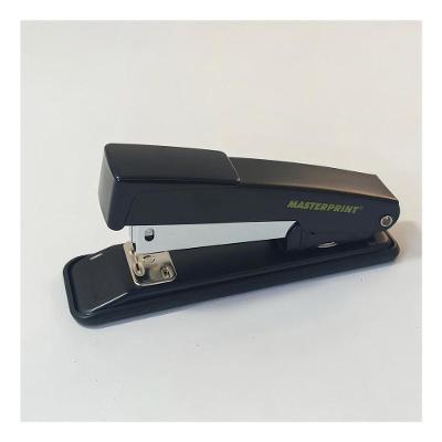 Grampeador Masterprint MP-300 Metal Pequeno 20 Folhas para Papel com Grampo 26 6 Galvanizado Preto